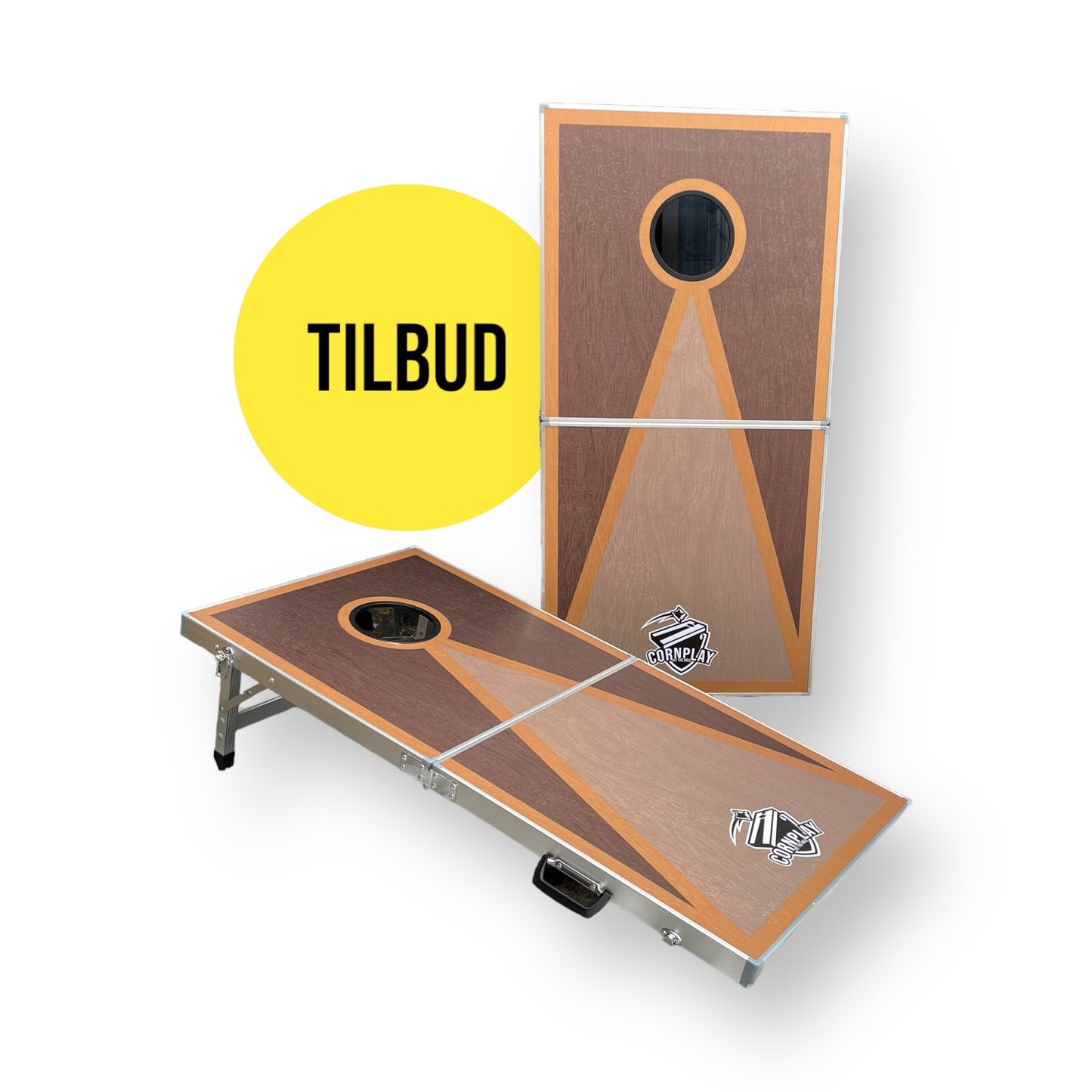 2 stk Cornhole Arrow aluminium - 120x60 cm (officielle)