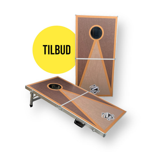 2 stk Cornhole Arrow aluminium - 120x60 cm (officielle)