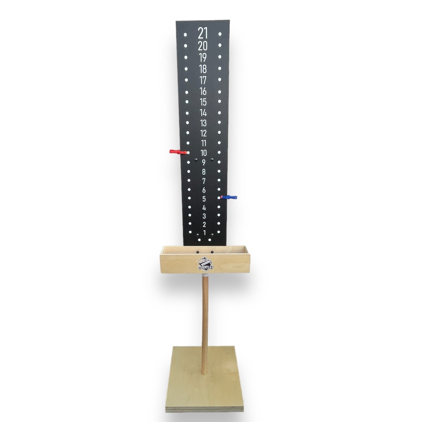 1 stk Pointtavle i træ samt poseholder til cornhole