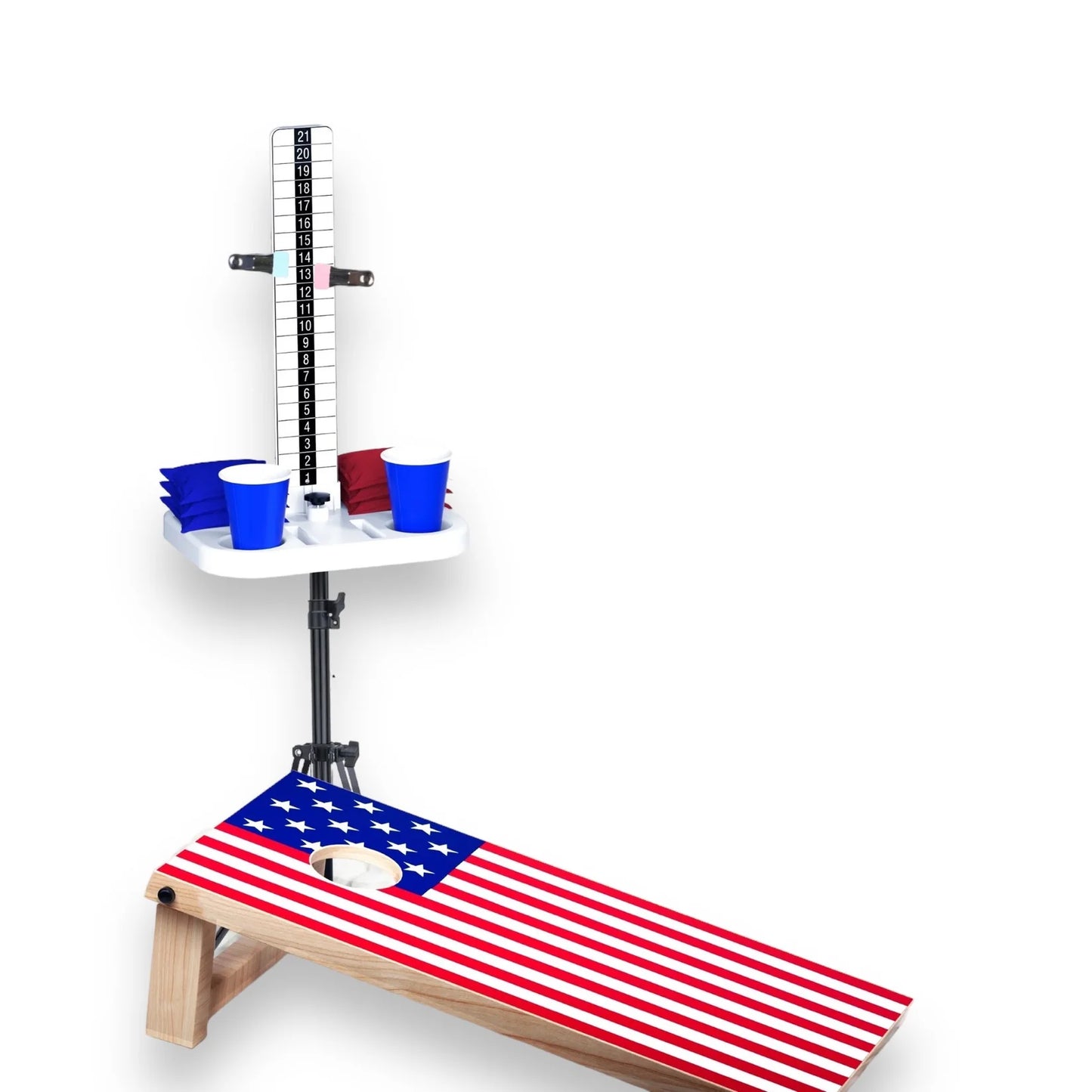 1 stk Pointtavle samt holder til Cornhole