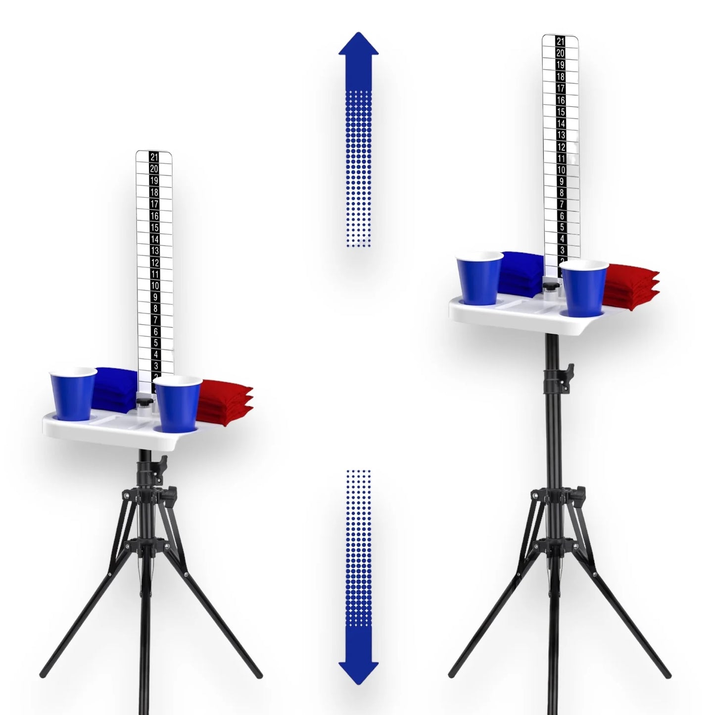 1 stk Pointtavle samt holder til Cornhole