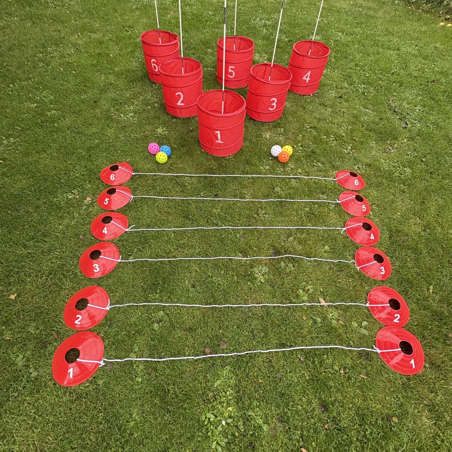 Golf Bucket Spil - 6 Bucket