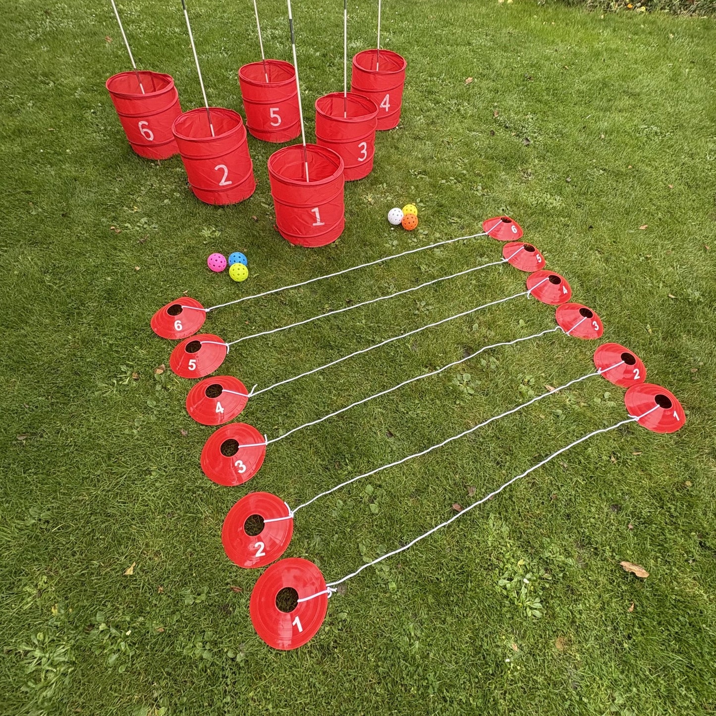 Golf Bucket Spil - 6 Bucket