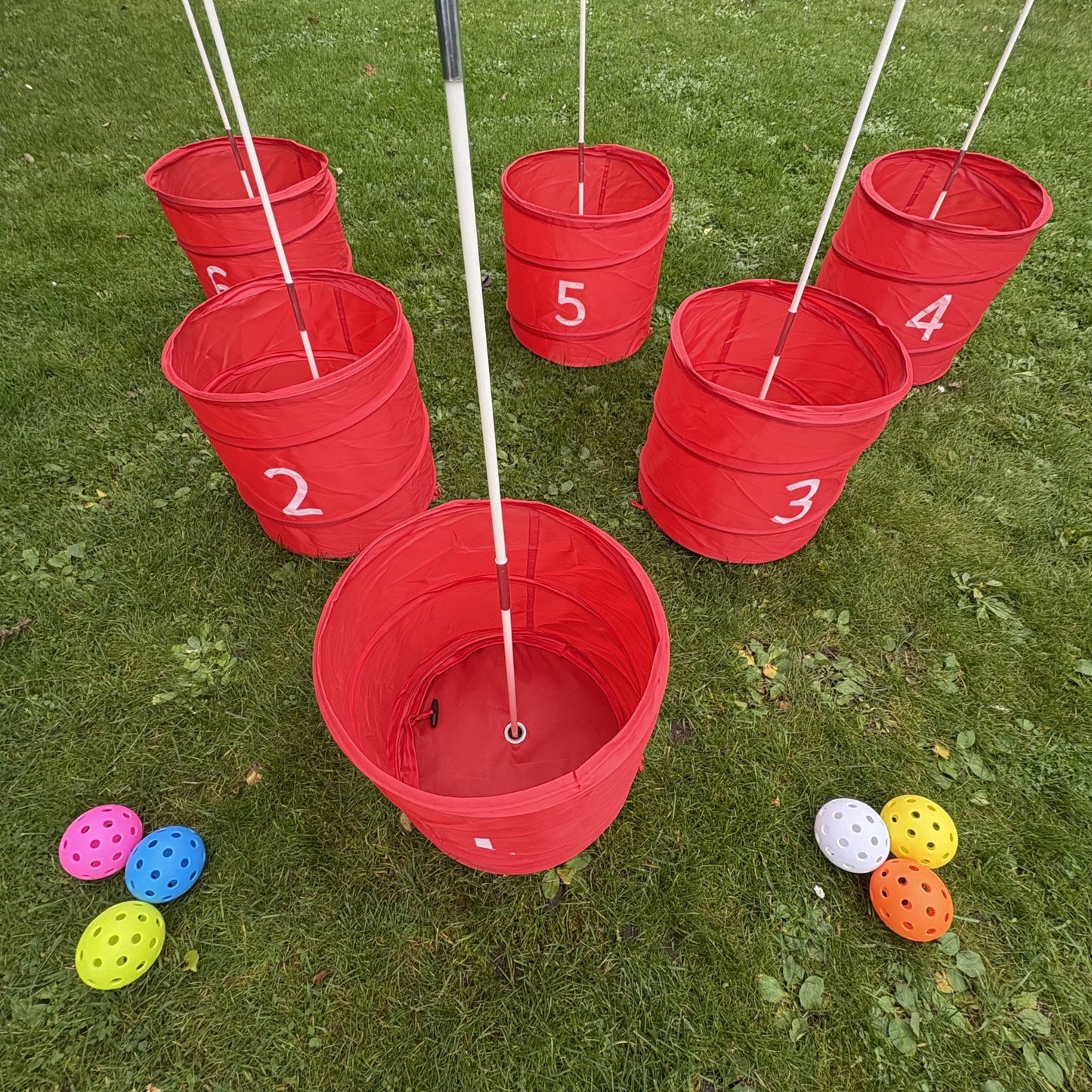 Golf Bucket Spil - 6 Bucket