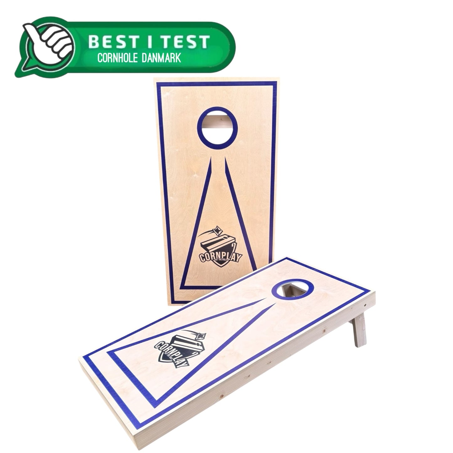 2 stk Cornhole Premium PRO - 120x60 cm (officielle)