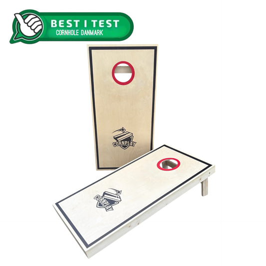 2 stk Cornhole RED ZONE - 120x60 cm (officielle)
