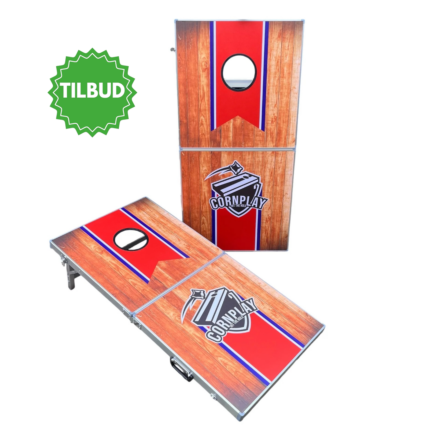2 stk Cornhole aluminium - 120x60 cm (officielle)