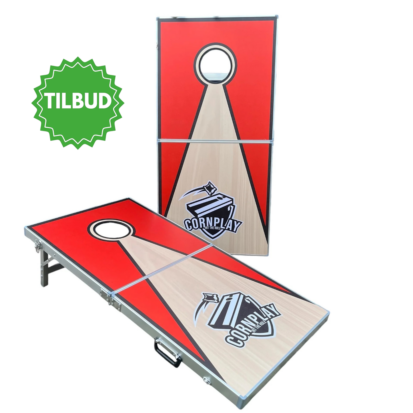 2 stk Cornhole aluminium - 120x60 cm (officielle)