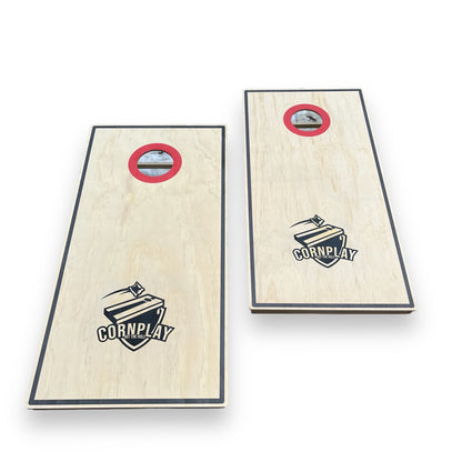 2 stk Cornhole RED ZONE - 120x60 cm (officielle)