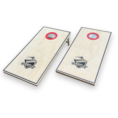 2 stk Cornhole RED ZONE - 120x60 cm (officielle)