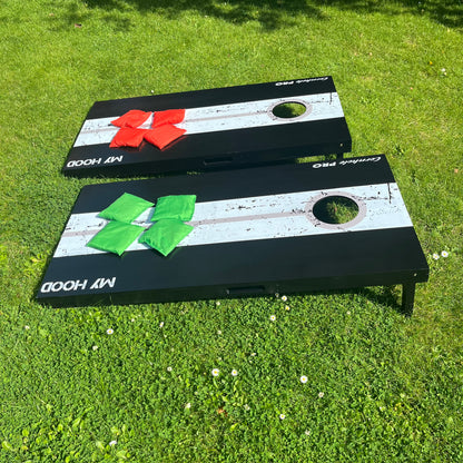 2 stk Cornhole Competition Pro 120 x 60 cm - My Hood (officielle)