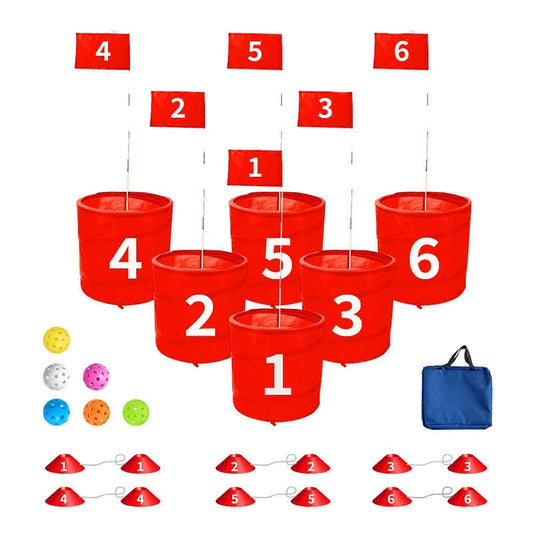 Golf Bucket Spil - 6 Bucket