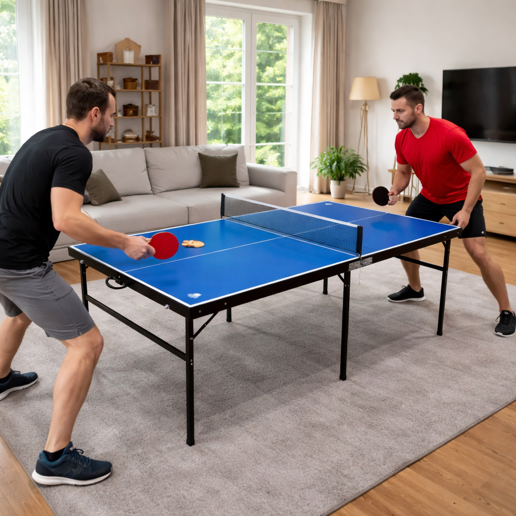 Bordtennisbord Ultimate 180 x 90 cm Freeplay - Blå - Limited edition