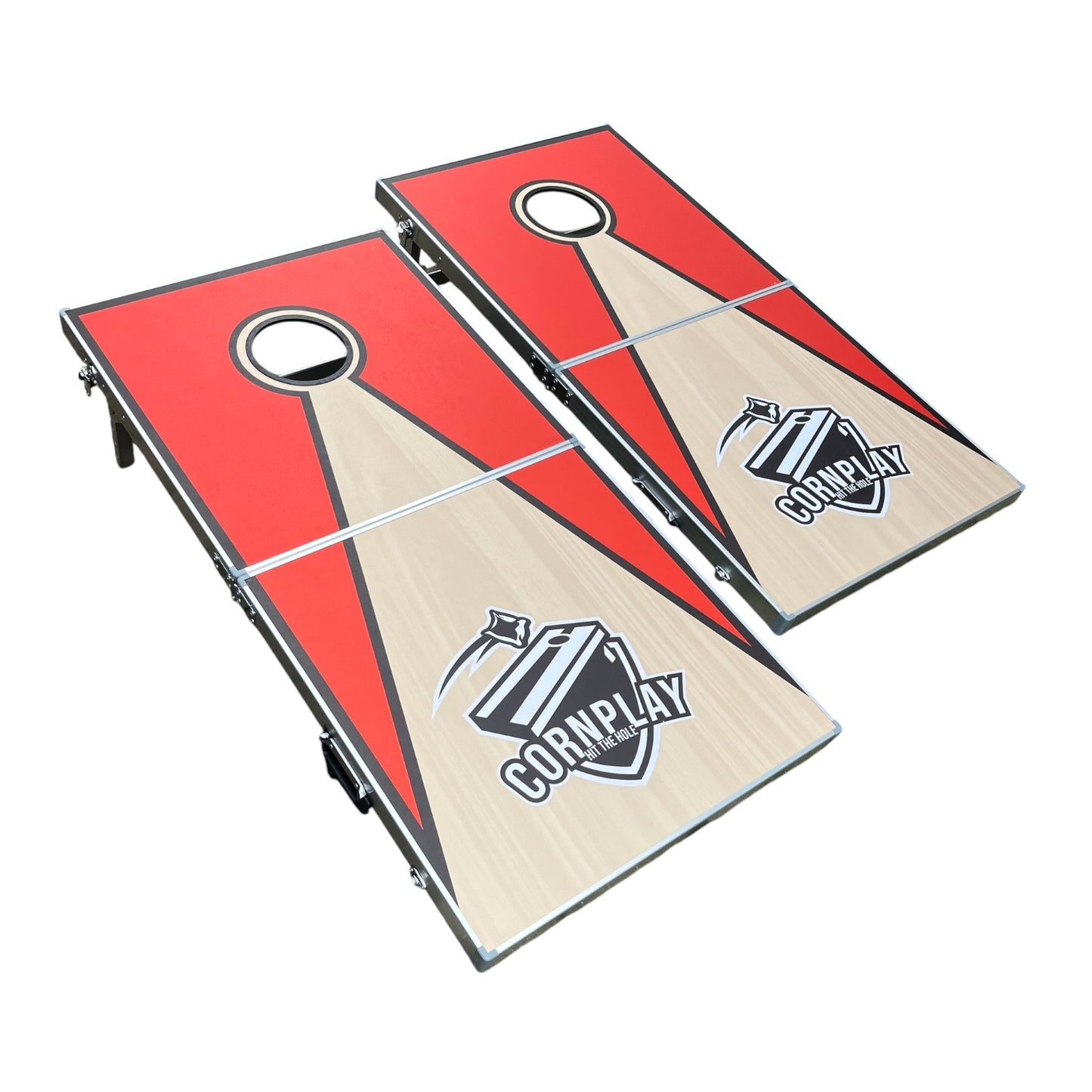 2 stk Cornhole aluminium - 120x60 cm (officielle)