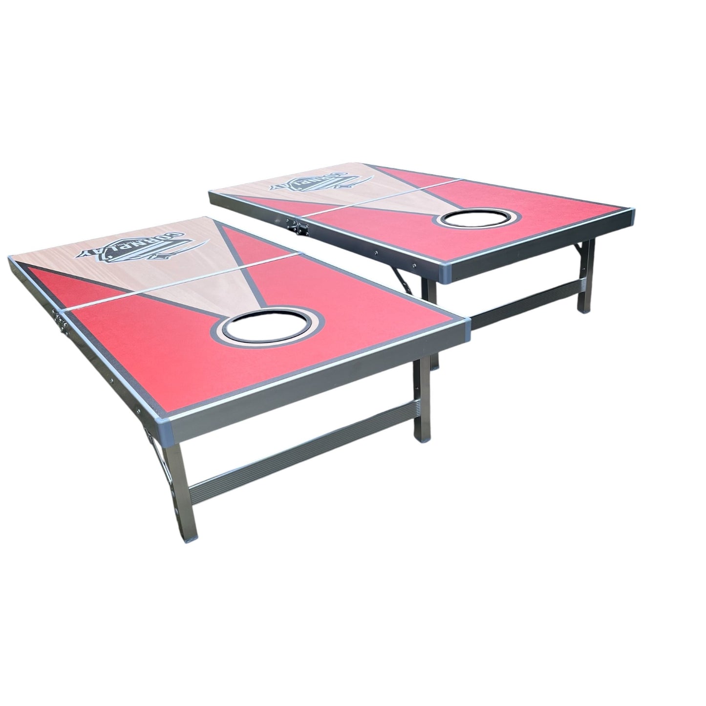 2 stk Cornhole aluminium - 120x60 cm (officielle)