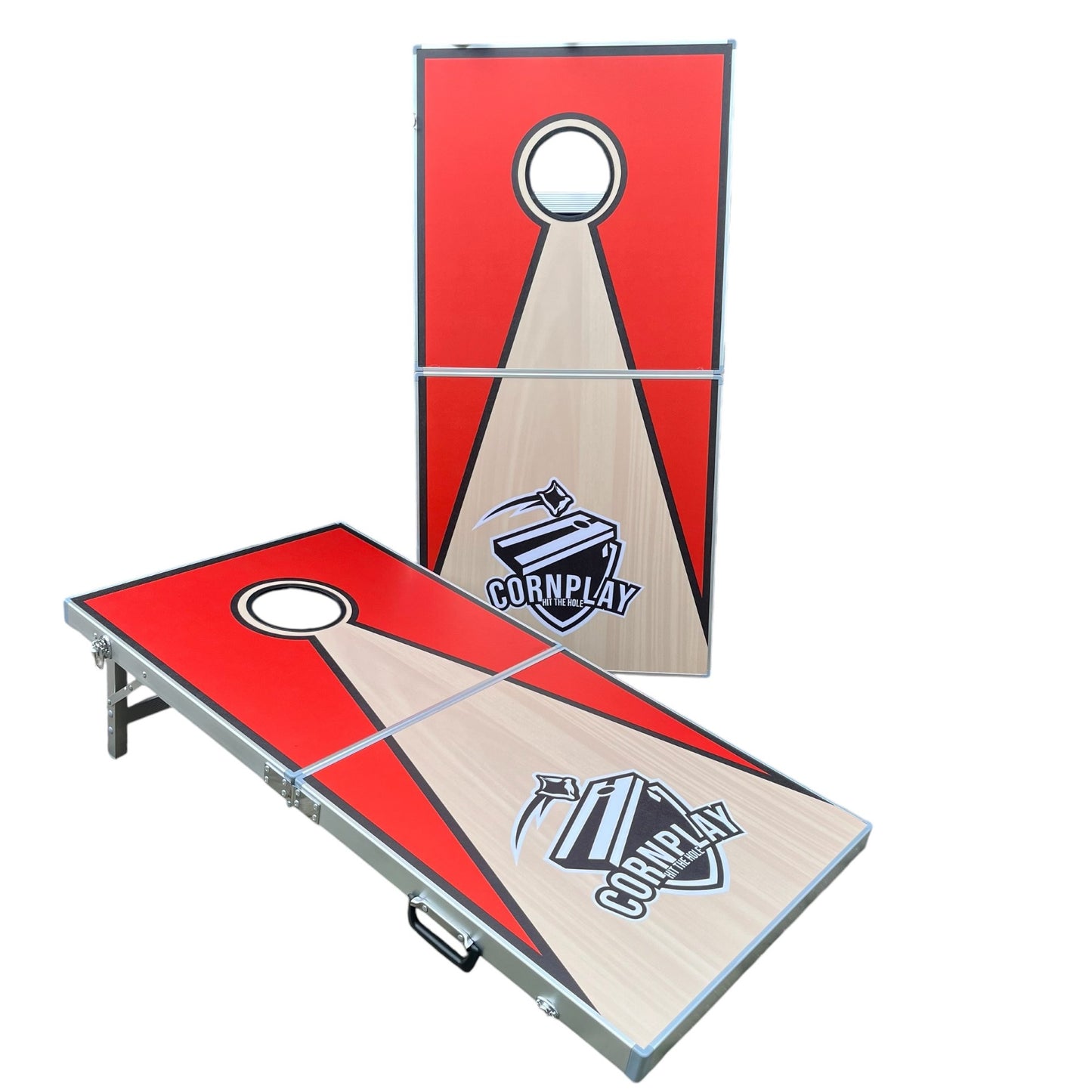 2 stk Cornhole aluminium - 120x60 cm (officielle)