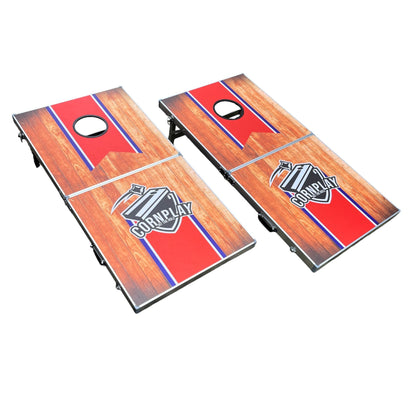 2 stk Cornhole aluminium - 120x60 cm (officielle)