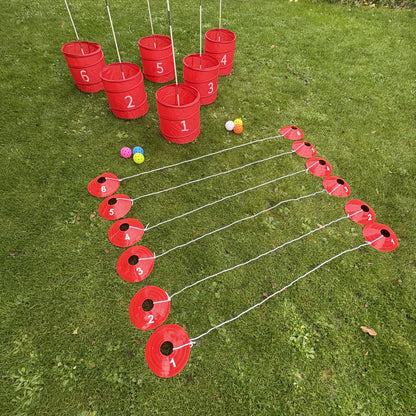 Golf Bucket Spil - 6 Bucket